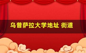 乌普萨拉大学地址 街道